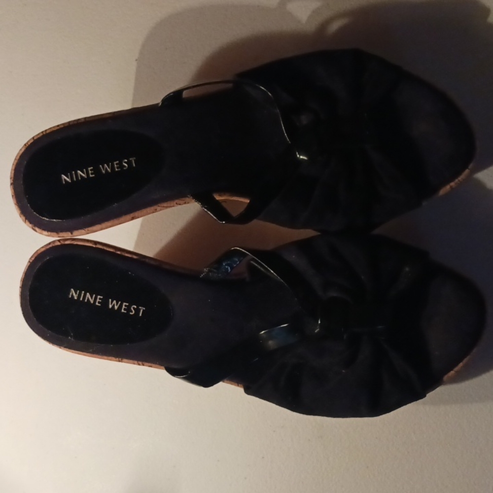 Nine West Open Toe Wedge
